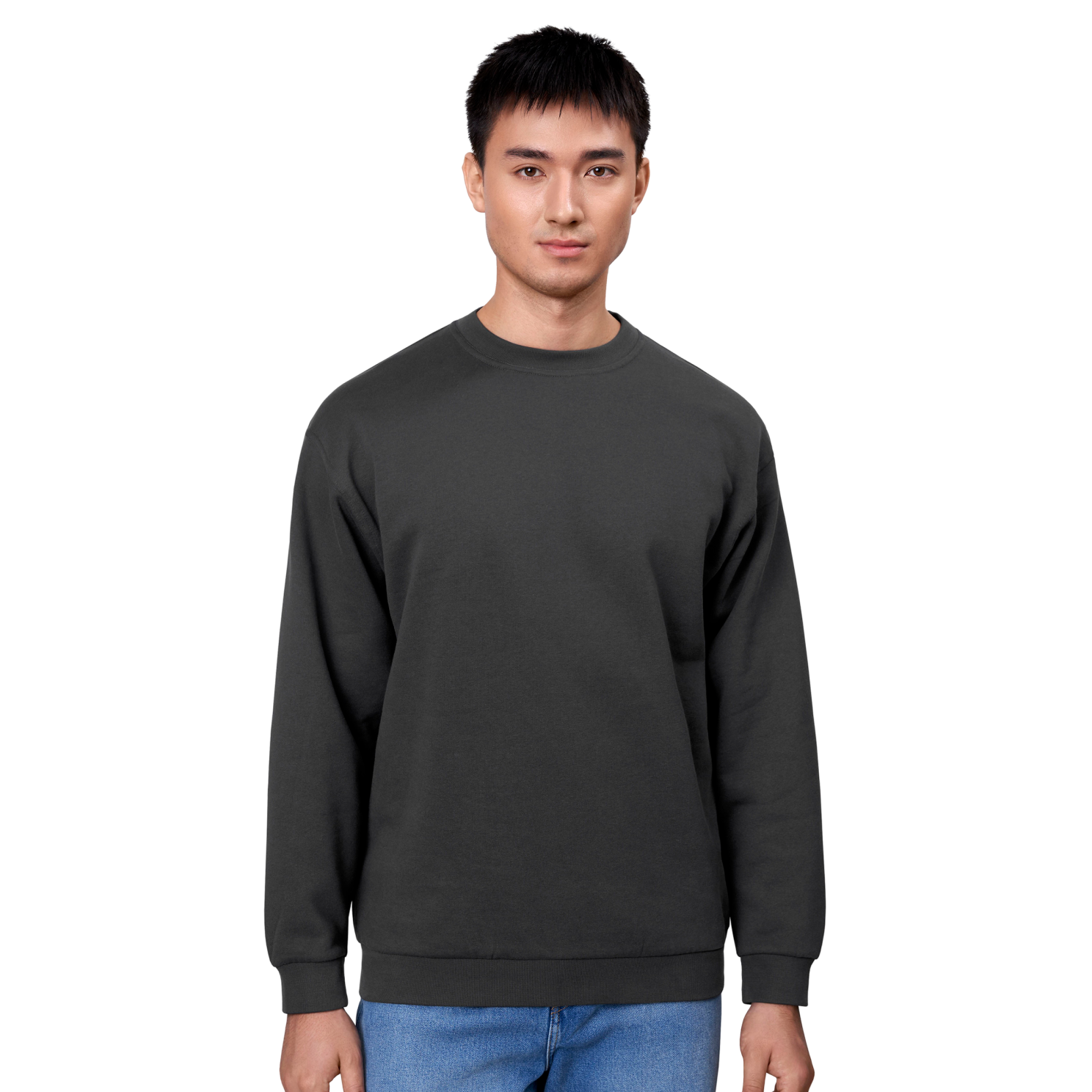 Herre Sweatee Shirt Koksgrå