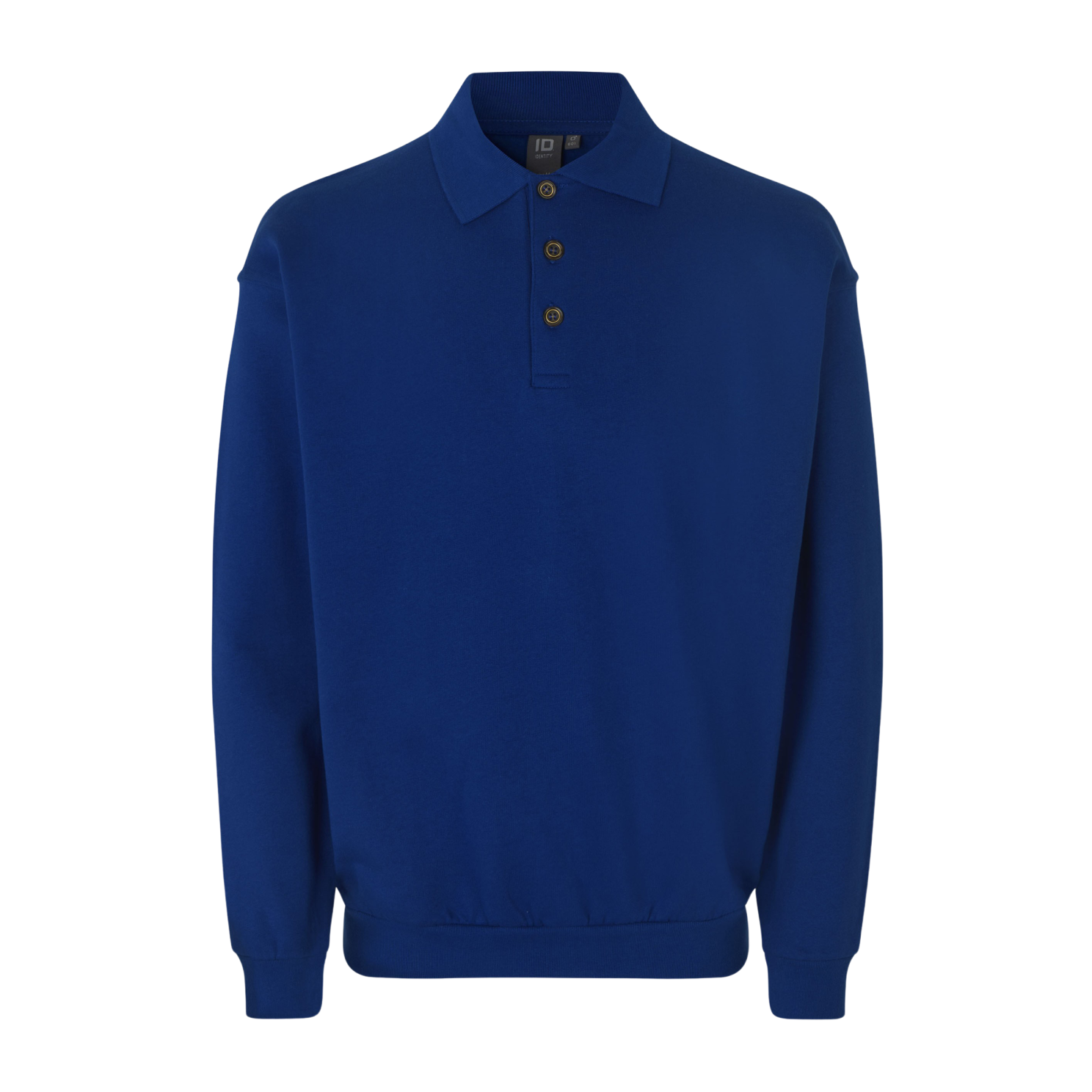 Klassisk Herre Sweatee Shirt Kongeblå