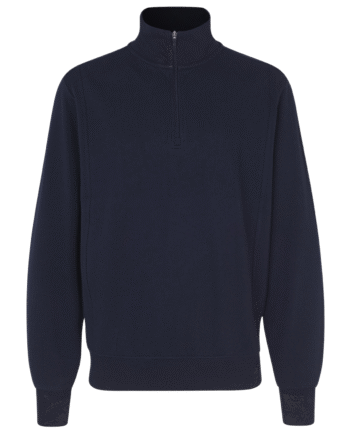 Zip Herre Sweatee Shirt Navy