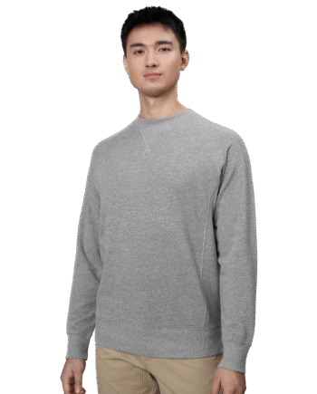 Herre Sweatee Shirt Grå Melange