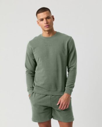 Borg Classic Sweatshirt Brushed Nickel
