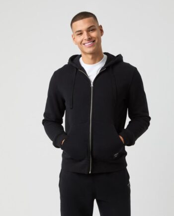 Centre Zip Hoodie Egret