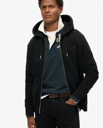 Essential Logo Zip Hoodie