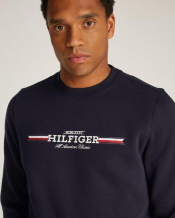 Hilfiger Stripe Sweatshirt