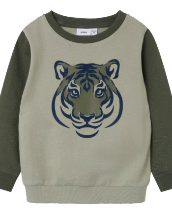 Guppy Lacon Børne Sweatee Shirt Seagrass 104