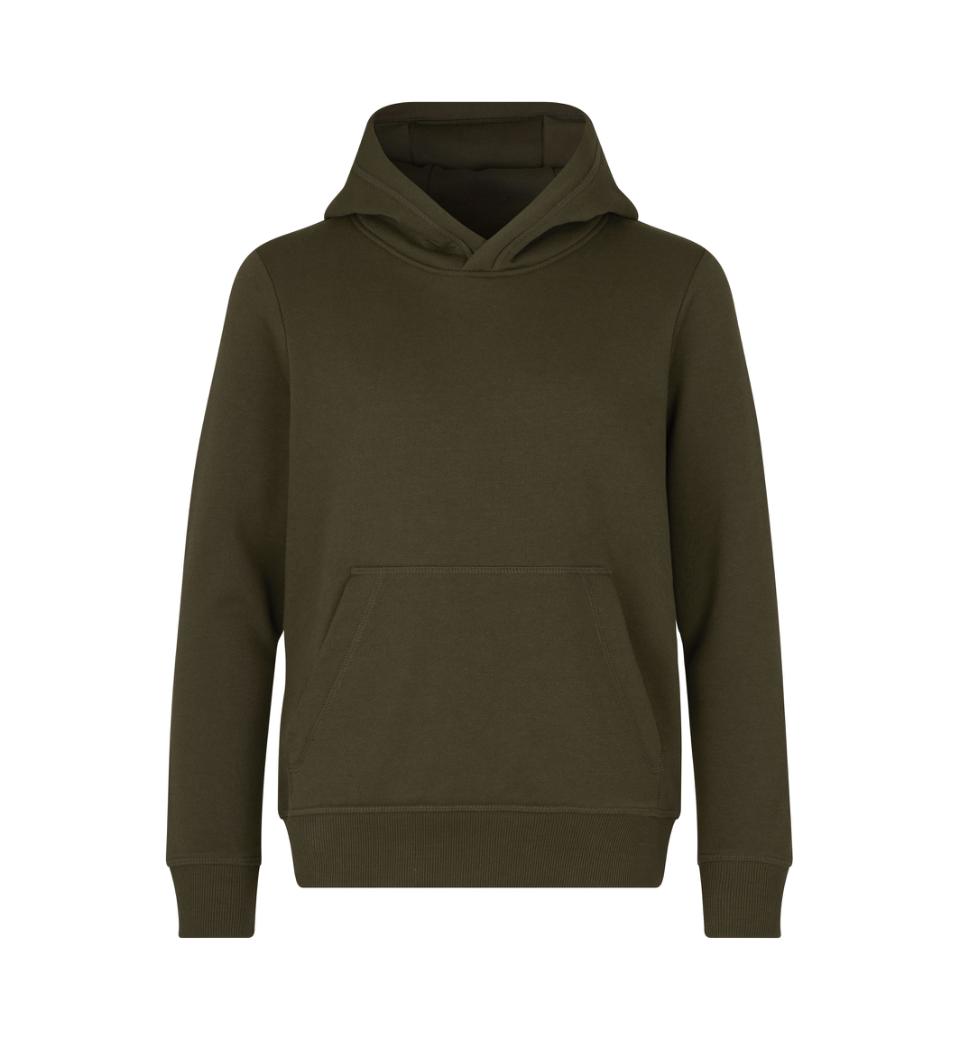 Kids Hoodie Oliven Børn