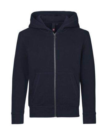 Kids Zip Hoodie Navy
