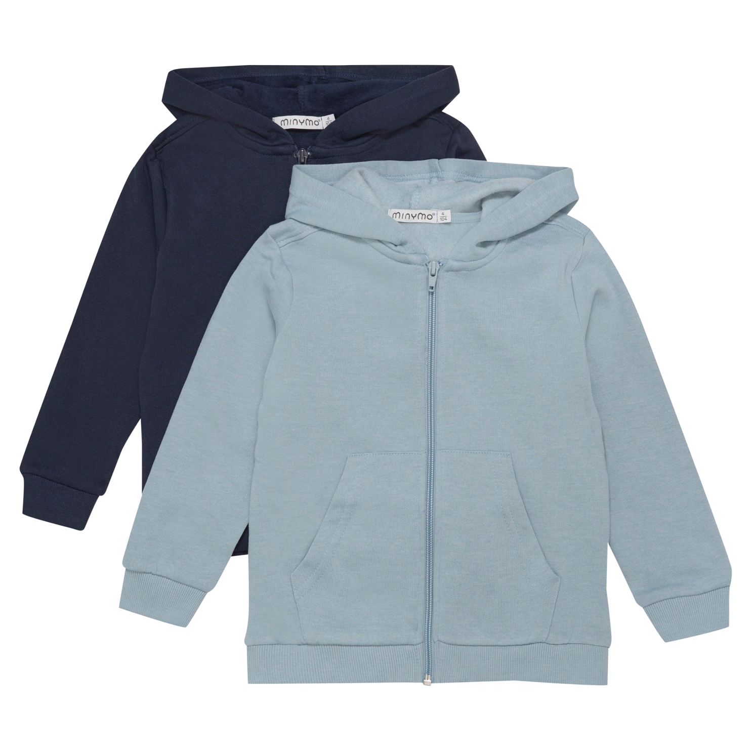 Minymo Børne Hættetrøje Ashley Blue 146