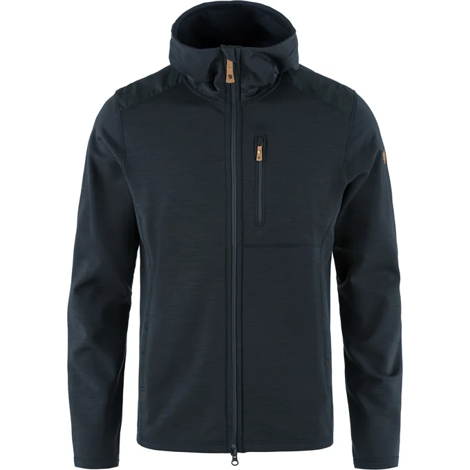 Fjallraven Keb Fleece Hoodie Herre Model Dark Navy