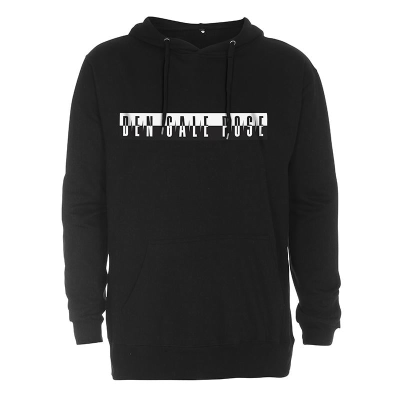 Den Gale Pose Sort Hoodie Hættetrøje Limiteret