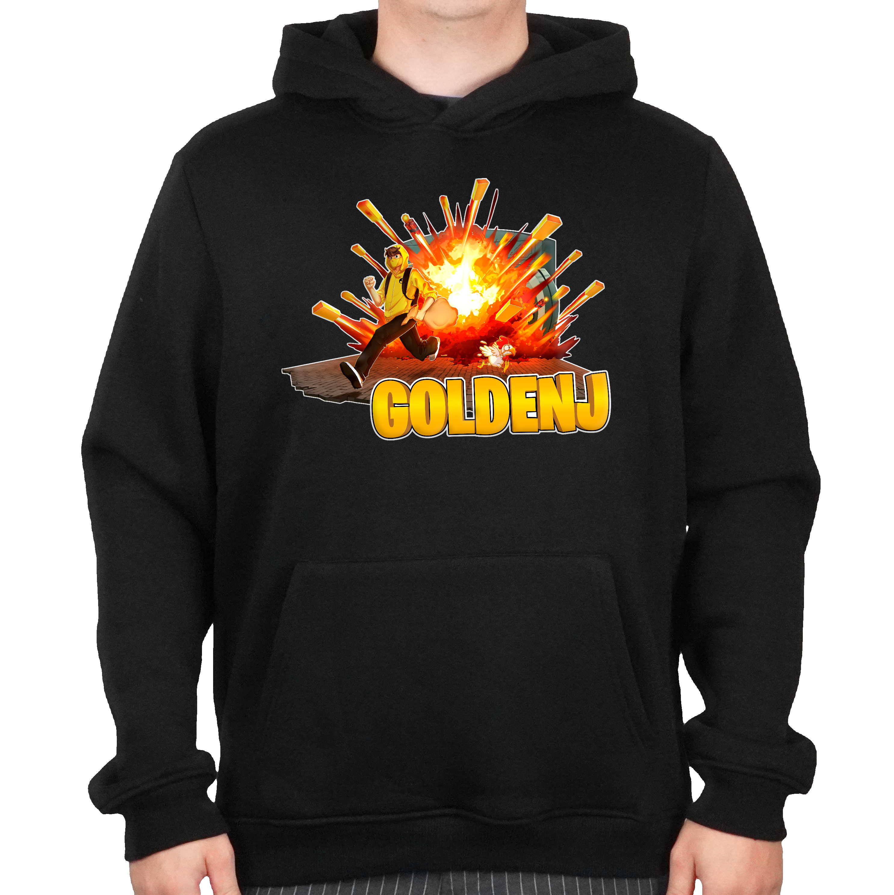 Goldenj Vault Hoodie Sort