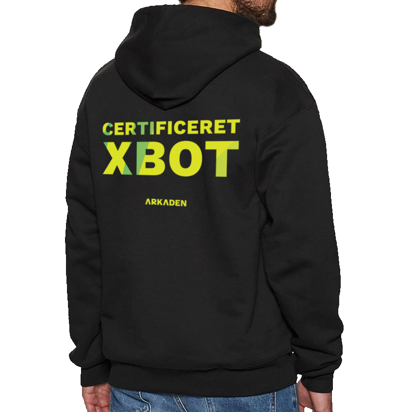 Arkaden Xbot Hoodie  Sort