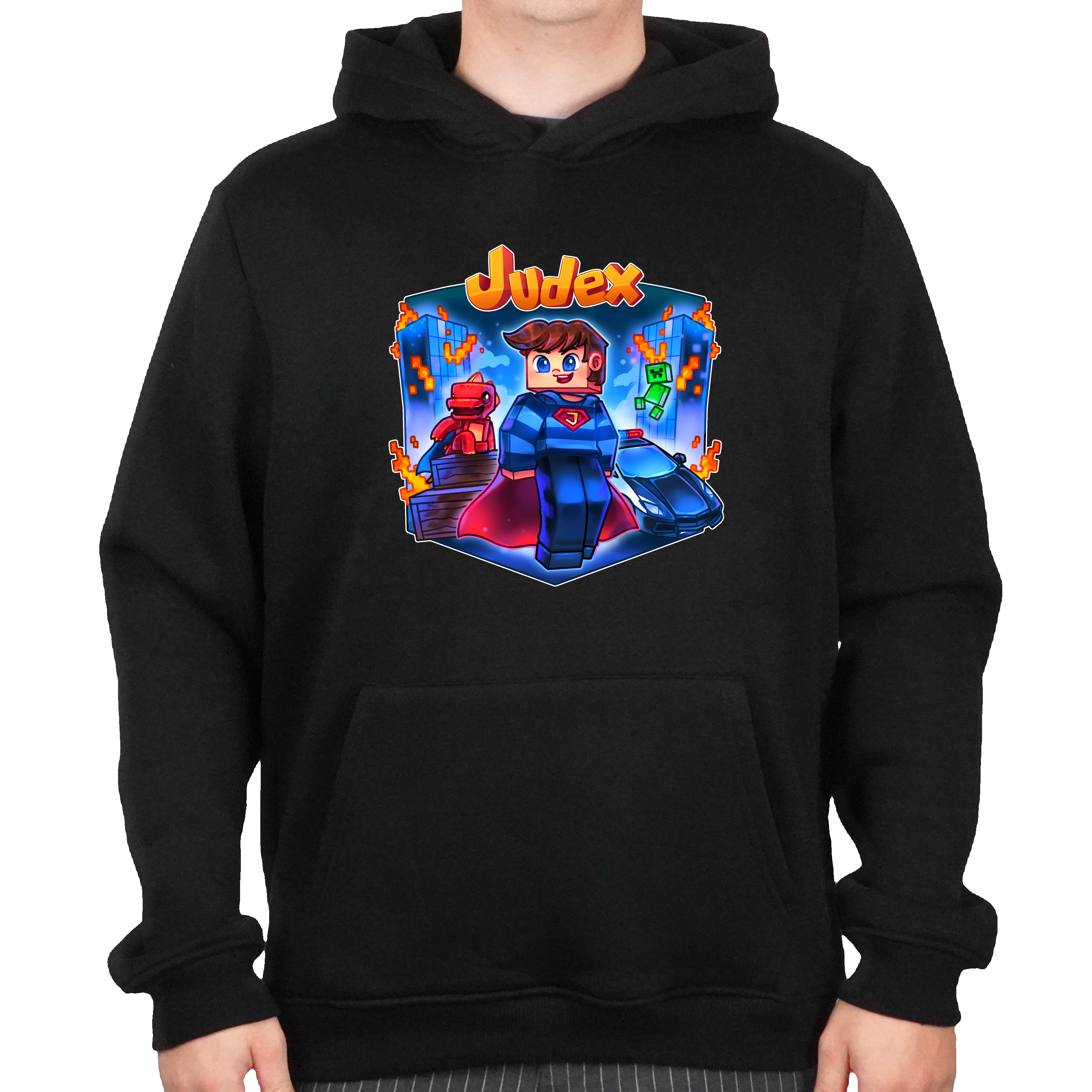 Judex Black Friday 2025 Hoodie  Hvid
