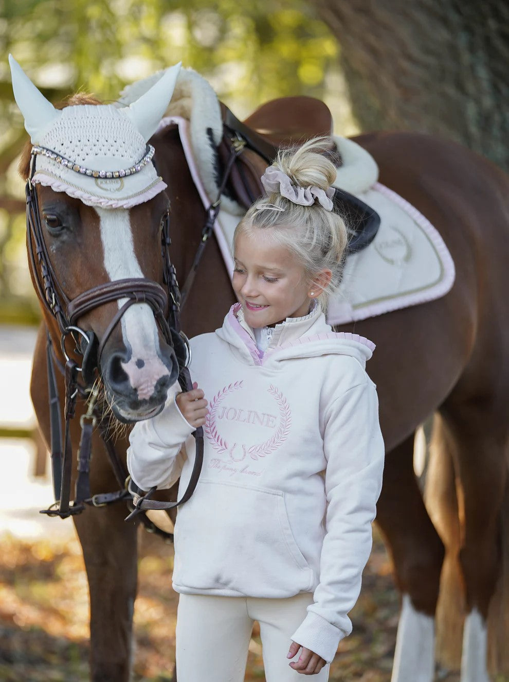 Joline Børn Hoodie Champagne 110 116 Champagne