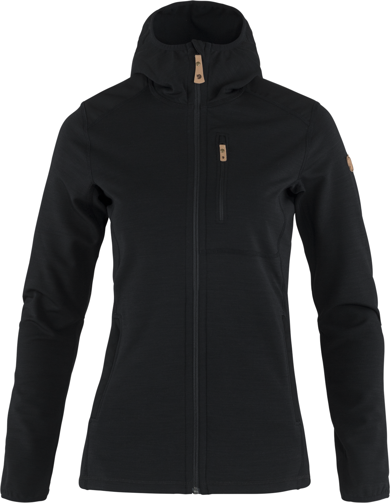 Fjallraven Keb Fleece Hoodie Black
