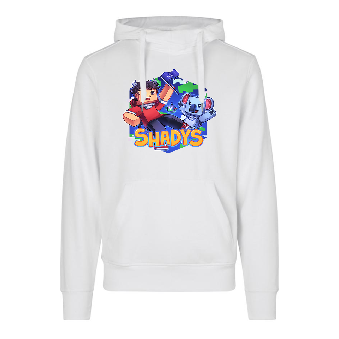 Shadys Koala Hoodie Hvid