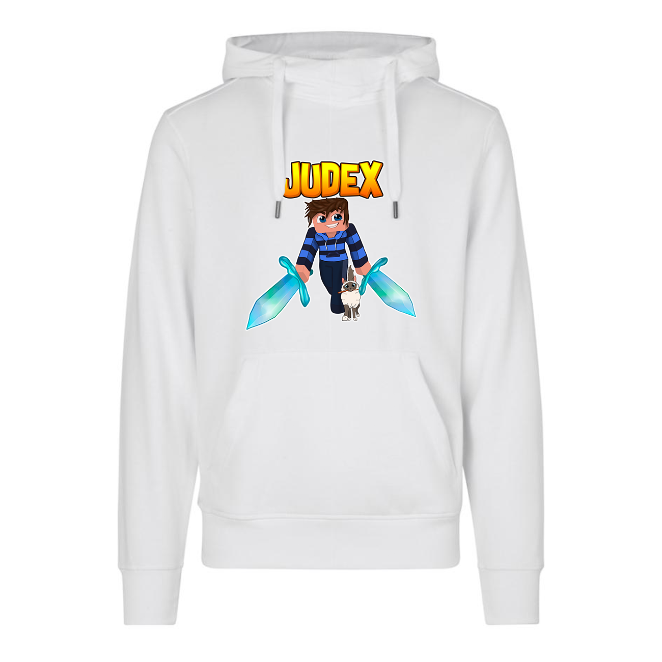 Judex Kriger Hoodie Hvid