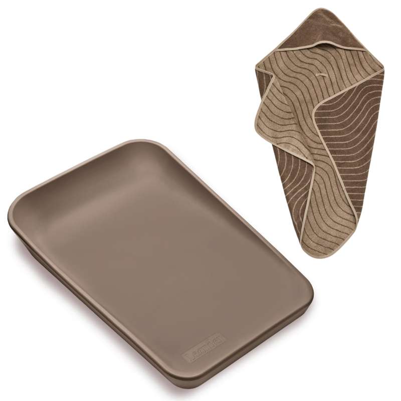 Leander Matty Puslepude Inkl Hoodie Mocca