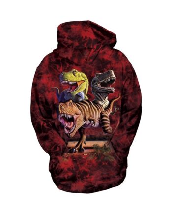 Rex Collage Child Hoodie The Mountain