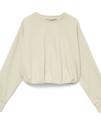 Vero Moda Dame Sweatshirt Vmviana Oatmeal