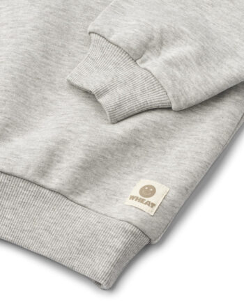 Bonno Hoodie Grey Melange Wheat