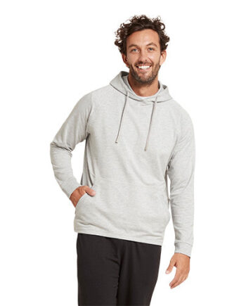 Boody Men Weekend Pullover Hoodie Grey Marl Str