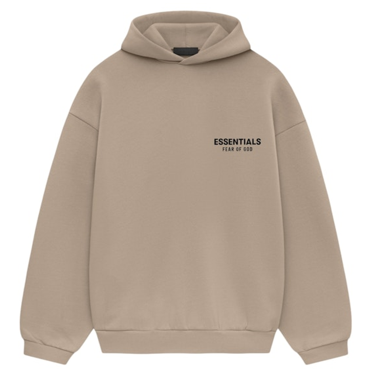 Fear God Essentials Fleece Hoodie Desert Sand
