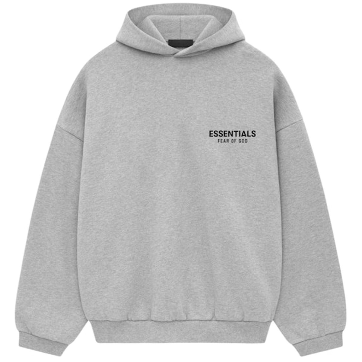 Fear God Essentials Fleece Hoodie Light Heather Gray