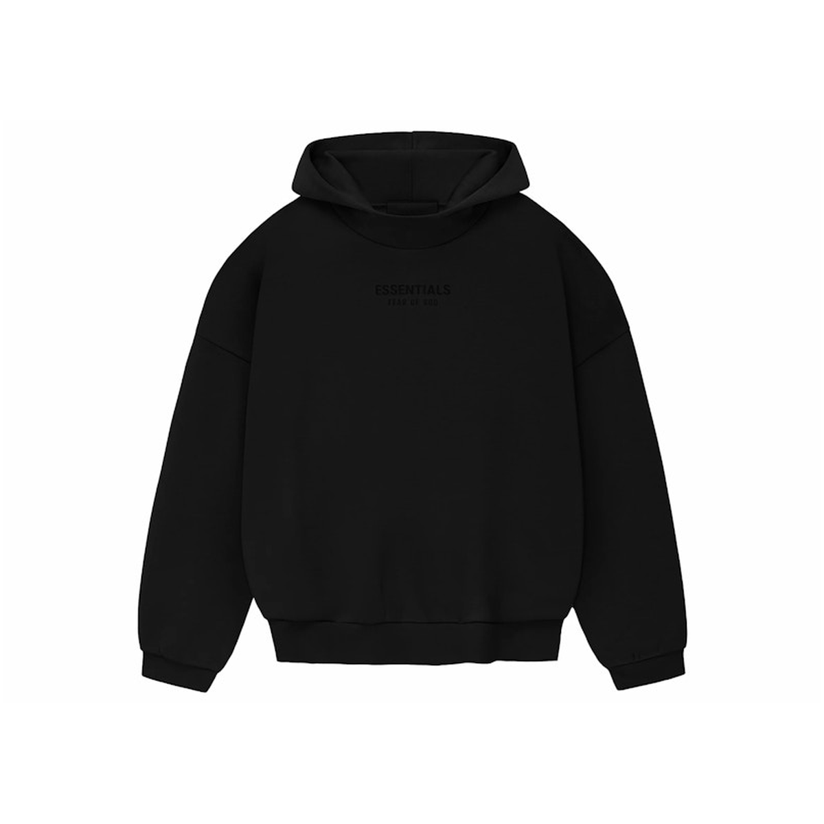 Fear God Essentials Hoodie Jet Black