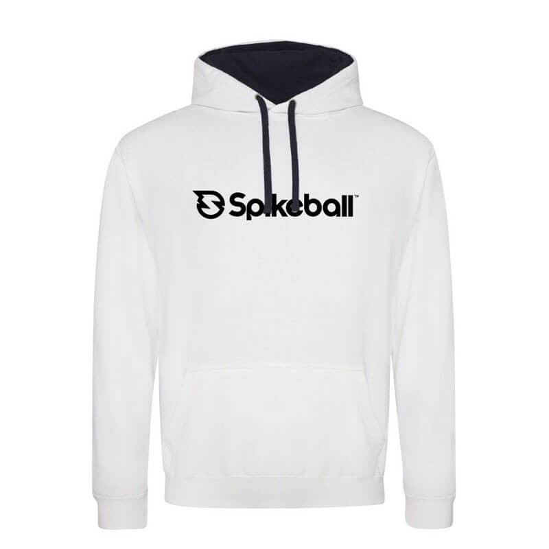 Spikeball Hoodie Hvid