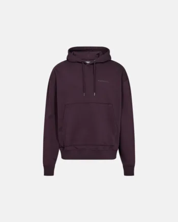 Hoodie  Bomuld  Brun