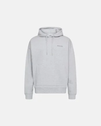 Sweatee Shirt Hoodie Jay  100 Bomuld  Lys Grå Melange