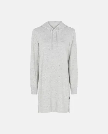 Hoodie Dress  Bambusviskose  Lys Grå