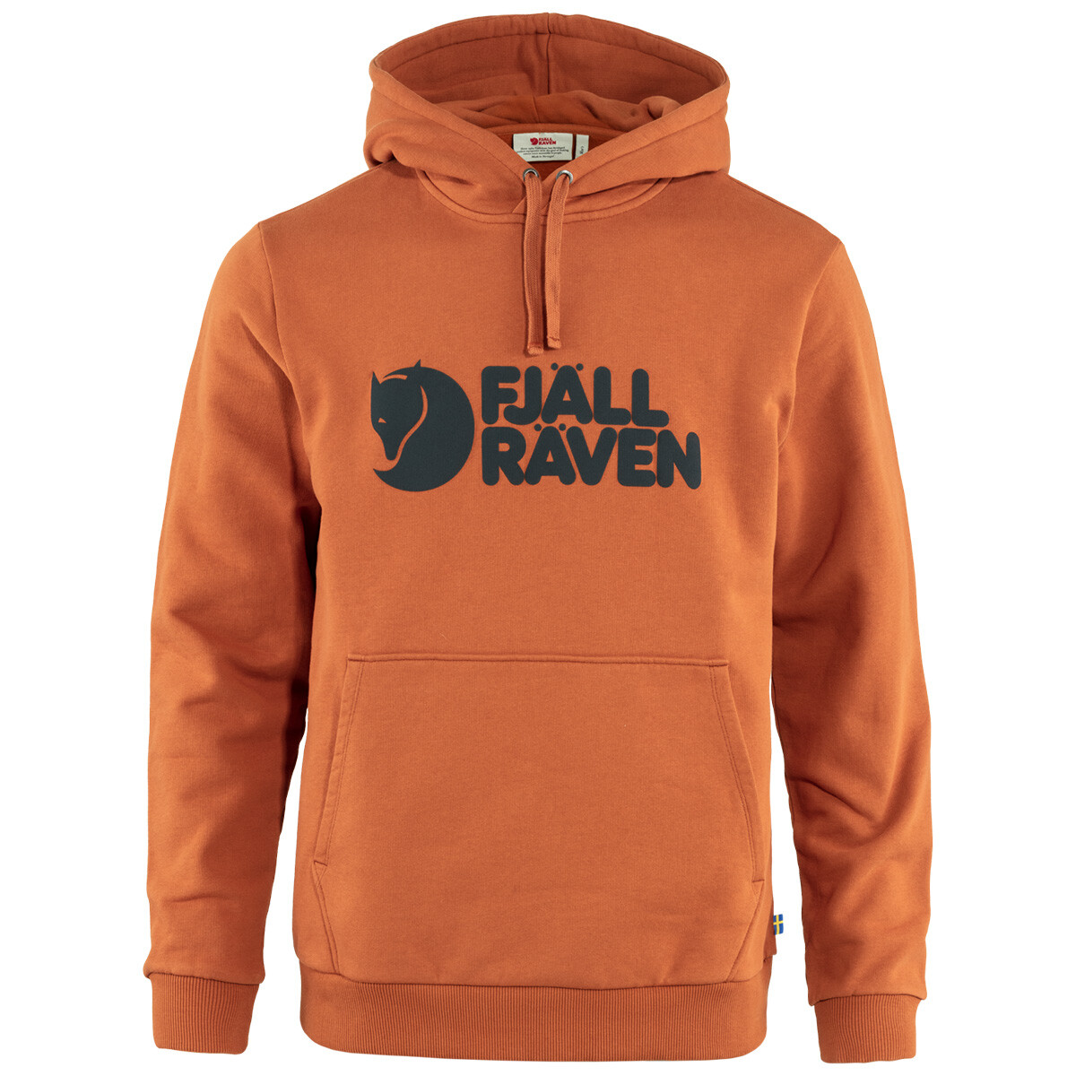 Fjallraven Logo Hoodie Terracotta Brown