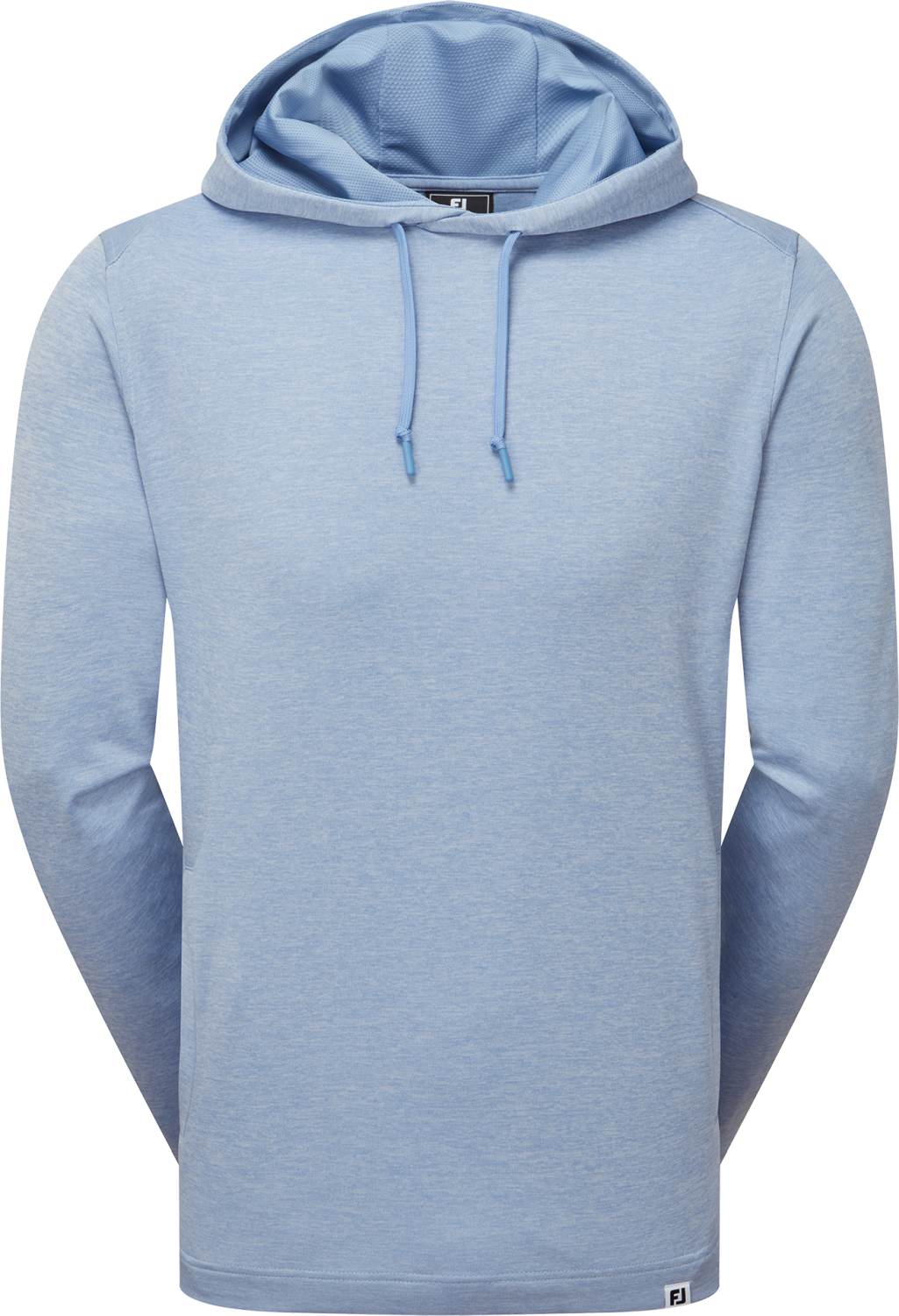 Footjoy Lightweight Hoodie Herre Pullover Heather Blue Jay Str