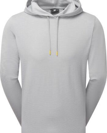 Footjoy Ottoman Jacquard Hoodie Herre Pullover Grey Str Xxxl