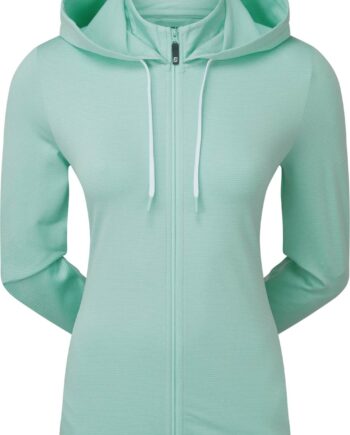 Footjoy Thermoseries Hoodie Dame Cardigan Canal Blue Str