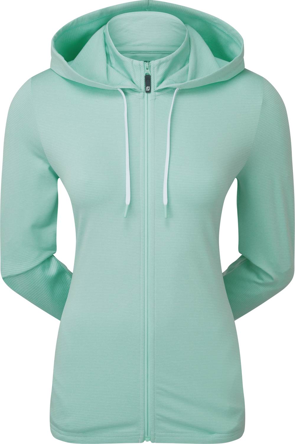 Footjoy Thermoseries Hoodie Dame Cardigan Canal Blue Str