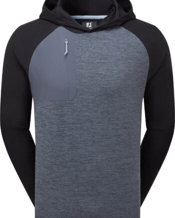 Footjoy Thermoseries Hoodie Herre Pullover Charcoal Black Str Xxxl