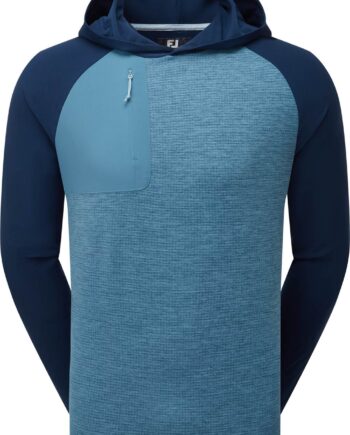Footjoy Thermoseries Hoodie Herre Pullover Navy Slate Str Xxxl