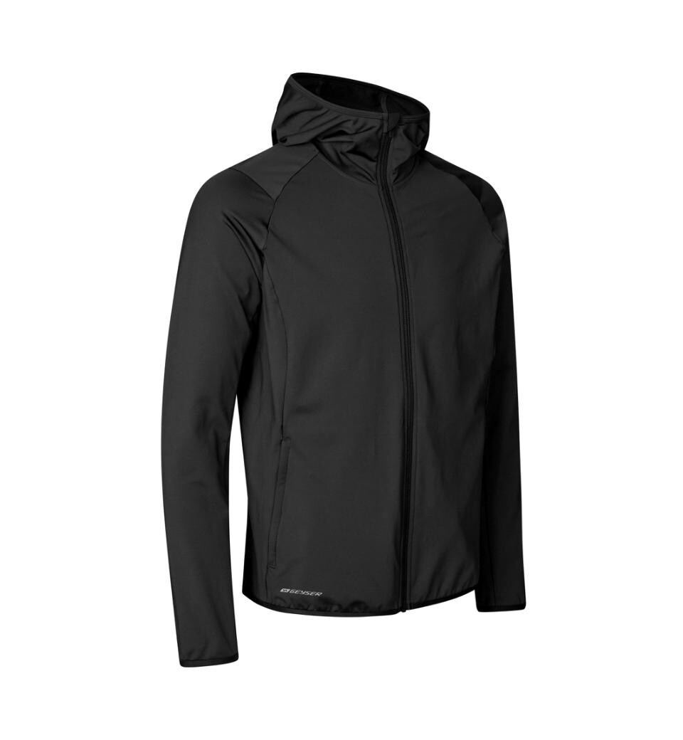 Geyser Stretch Hoodie Sort