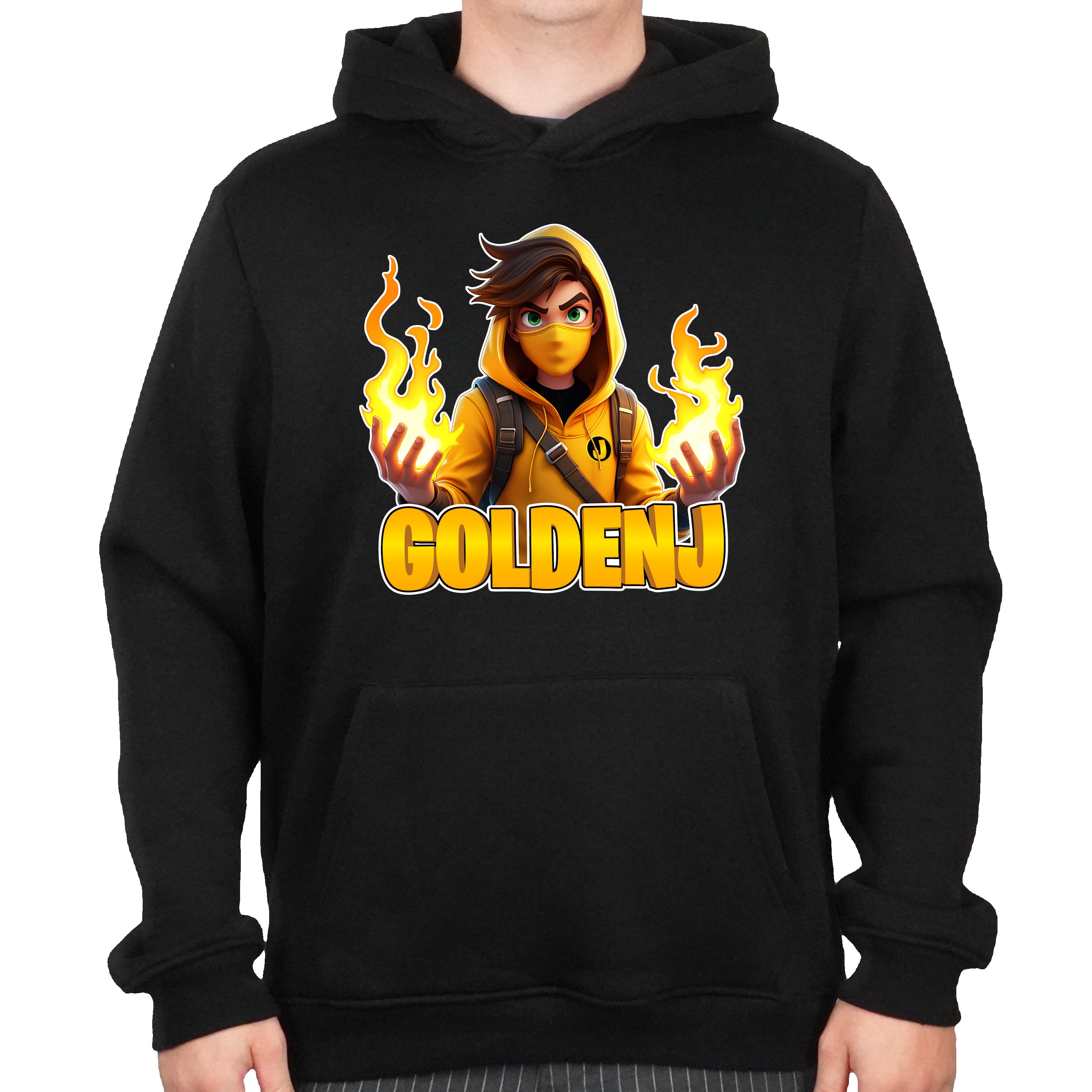 Goldenj Flamme Hoodie