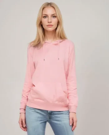 Hoodie Flot Rosa Til Kvinder Lækker Kvalitet