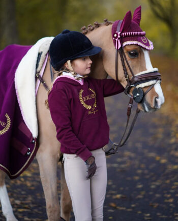 Joline Børn Hoodie Rød 110 116 Red