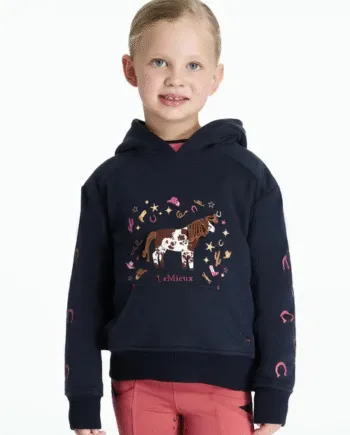 Lemieux Aw25 Mini Romi Hoodie Navy