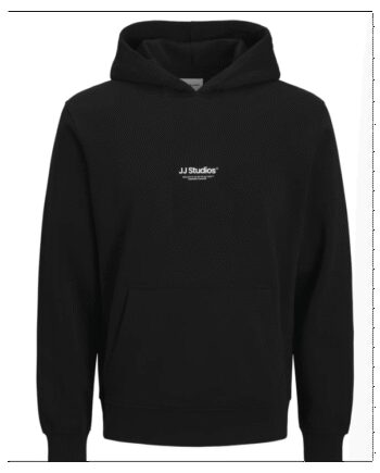 Jack & Jones Hoodie Sort Til Drenge