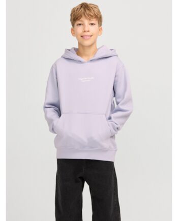 Jack & Jones Junior Hoodie Cosmic Sky Med Tekst Print Til Drenge