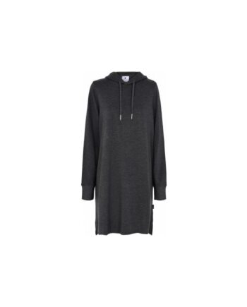 Jbs Denmark Fsc Bambus Hoodie Dress Mørkegrå Til Kvinder