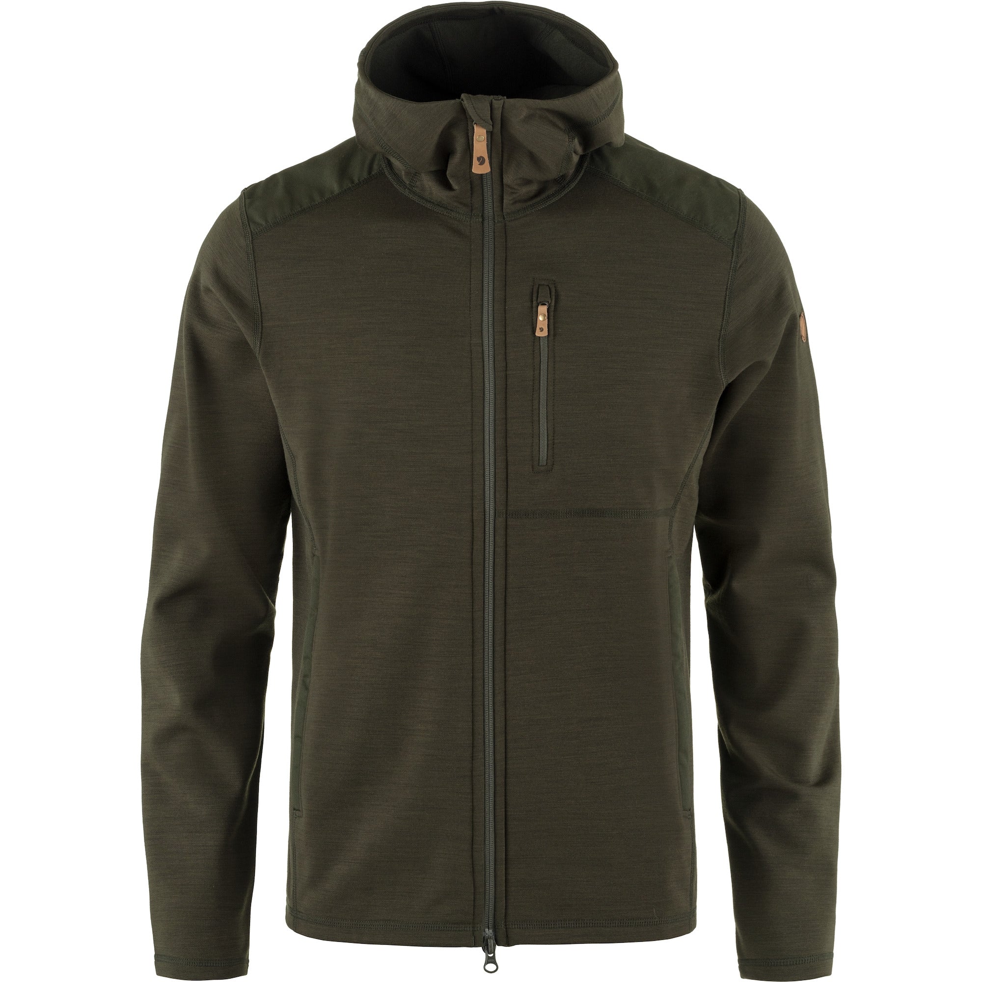 Fjallraven Keb Fleece Hoodie Deep Forest