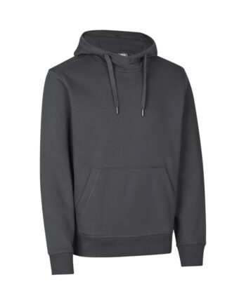Flot Hoodie Med Logo Xxxl Koks Grå